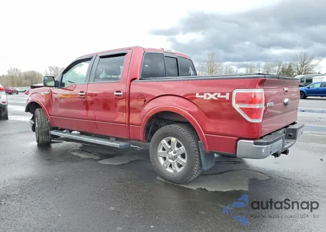 2013 Ford F150 Supercrew из США, поврежденный, VIN 1FTFW1EF2DKD69965